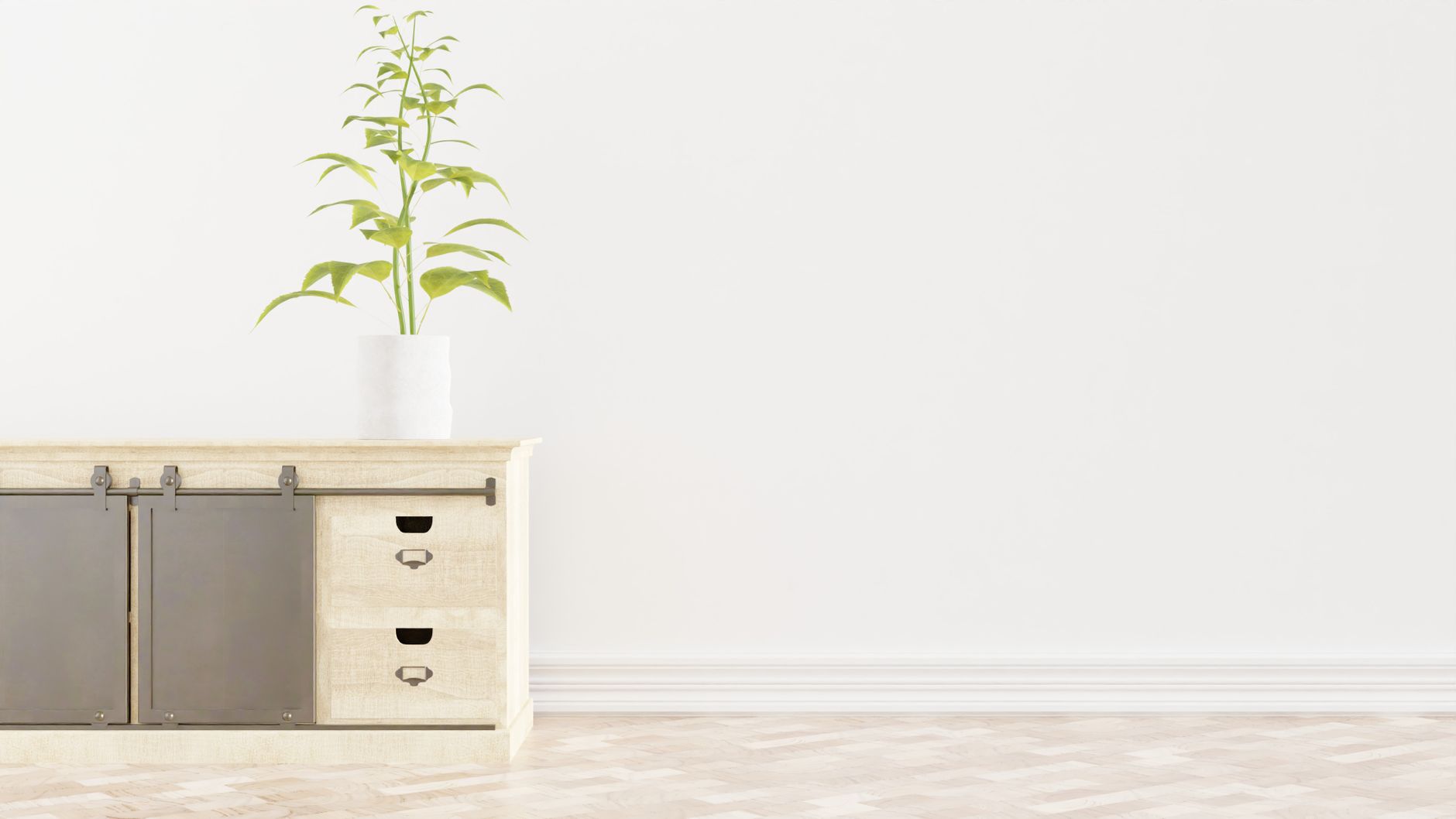 Buffet relooké : transformation meuble avant après réussie