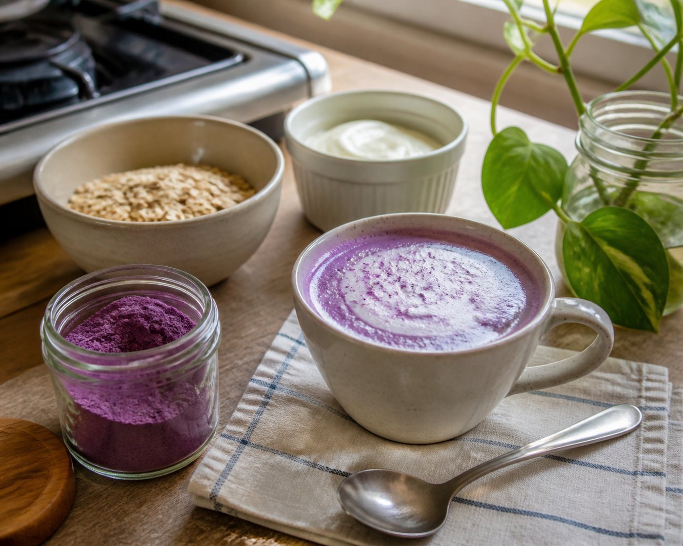 Tendance ube latte : comment tester la boisson violette sans achat gadget