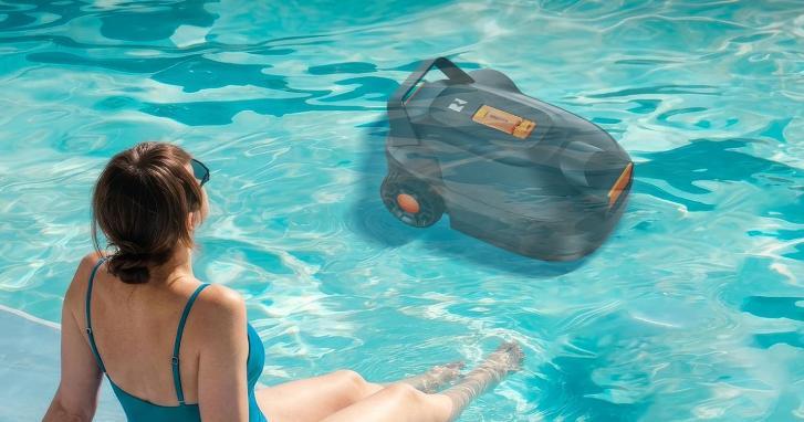 Redkey S200 : un robot piscine sans fil pour garder un bassin plus propre