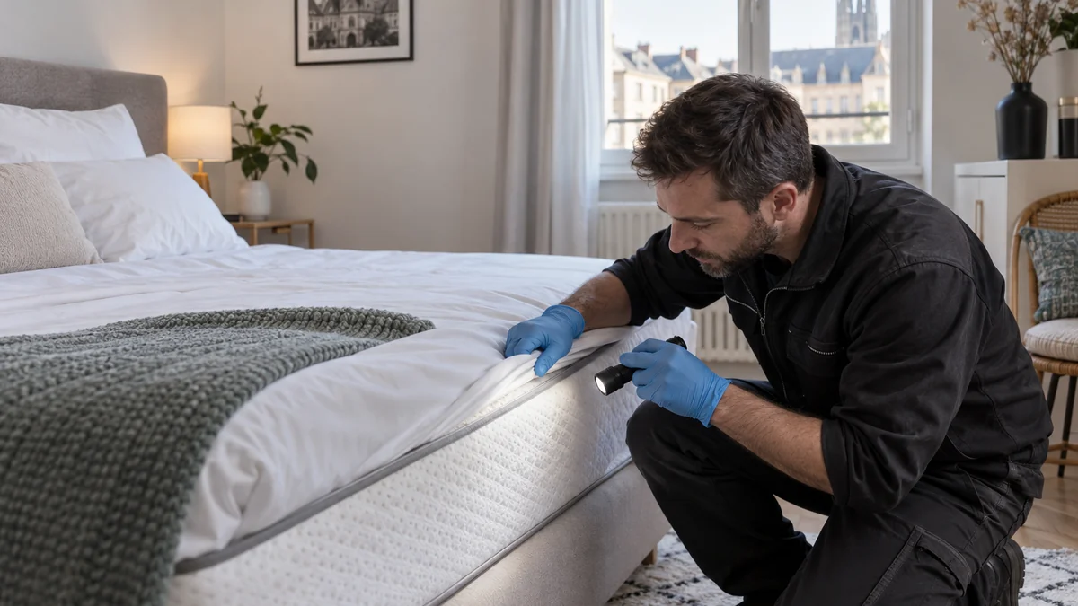 Les punaises de lit dans le Grand Est : reconnaître l’infestation et agir vite